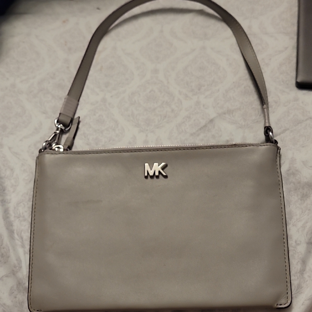 Michael Kors Silver Shoulder Bag